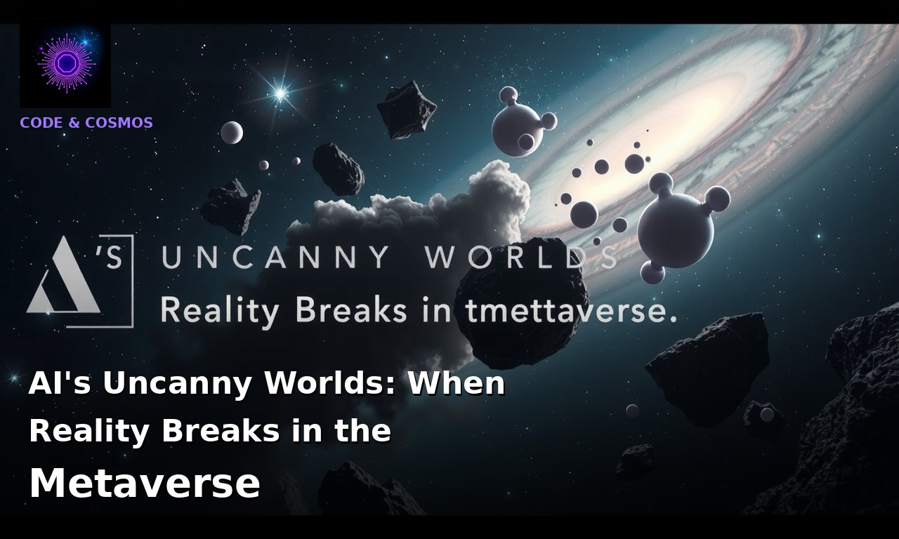 AI's Uncanny Worlds: When Reality Breaks in the Metaverse